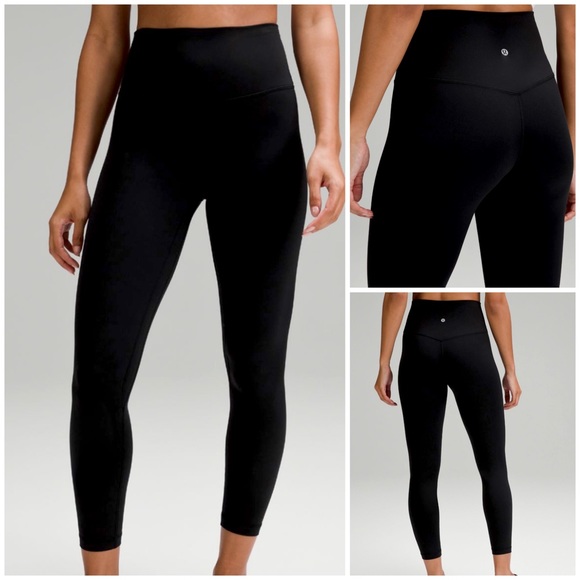 lululemon athletica Pants - NWT LULULEMON ALIGN PANT HIGH RISE 25” BLACK SIZE 4